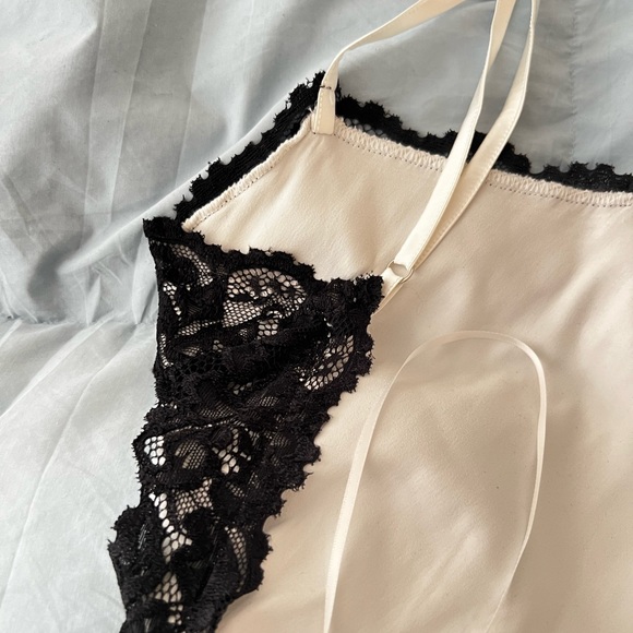 New Verge girl - lace trim backless slip dress in white Size 8 - Picture 8 of 15